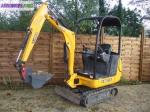  a donner mini pelle jcb tonnage: 3.4 t - Miniature