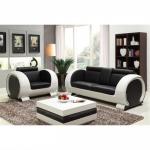 Canapé 3 places et 2 fauteuils - Miniature